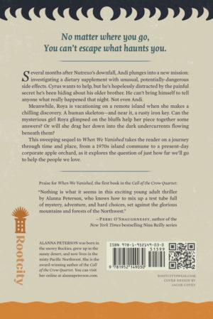 Back cover of Where Shadows Grow