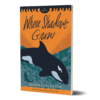 3D Cover of Where Shadows Grow by Alanna Peterson. An orca whale dives into a turquoise sea beneath an orange sunset.